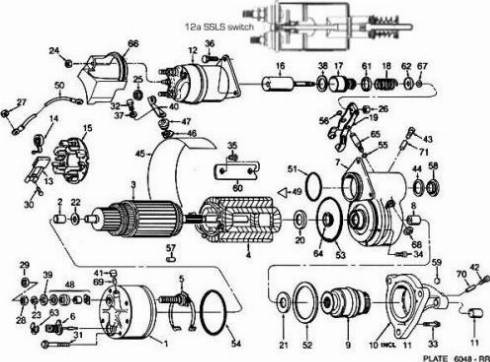 Remy 10478943 - Starteris autospares.lv