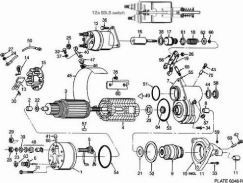 Remy 1990453 - Starteris autospares.lv