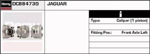 Remy DC884730 - Тормозной суппорт www.autospares.lv