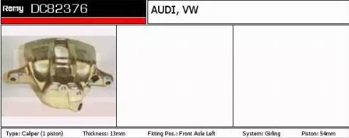 Remy DC82376 - Brake Caliper www.autospares.lv