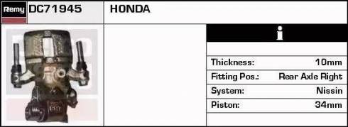 Remy DC71945 - Brake Caliper www.autospares.lv