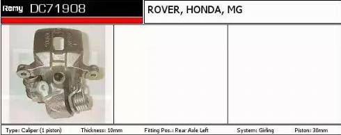 Remy DC71908 - Brake Caliper www.autospares.lv