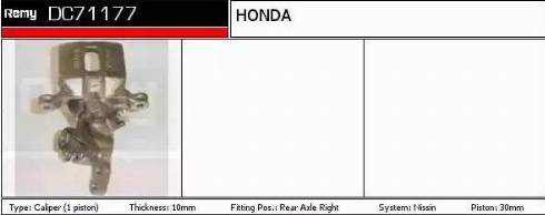 Remy DC71177 - Тормозной суппорт www.autospares.lv