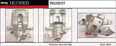 Remy DC73003 - Bremžu suports autospares.lv