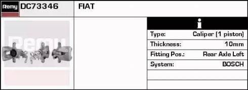 Remy DC73346 - Brake Caliper www.autospares.lv