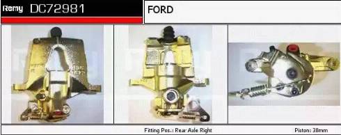 Remy DC72981 - Brake Caliper www.autospares.lv