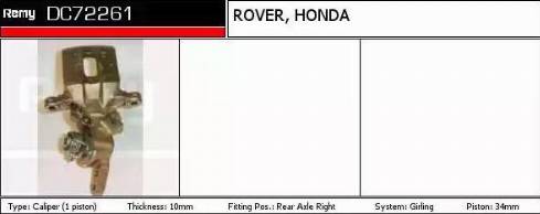 Remy DC72261 - Brake Caliper www.autospares.lv