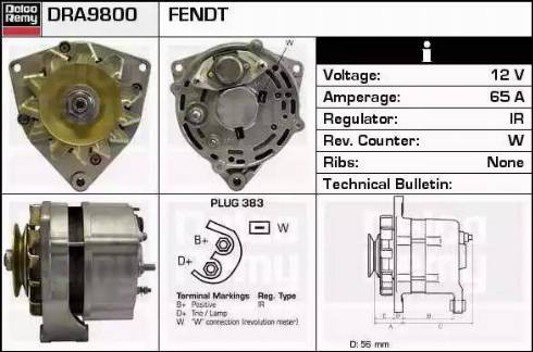 Remy DRA9800 - Ģenerators autospares.lv