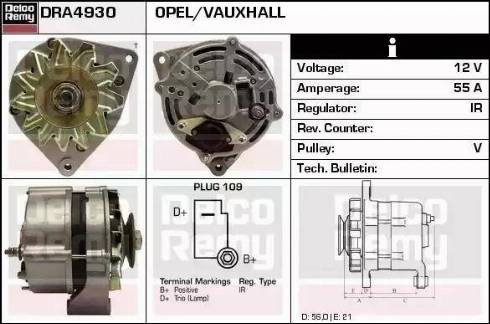 Remy DRA4930 - Ģenerators autospares.lv