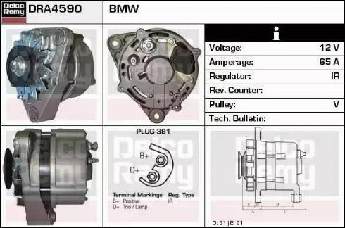 Remy DRA4590 - Ģenerators autospares.lv