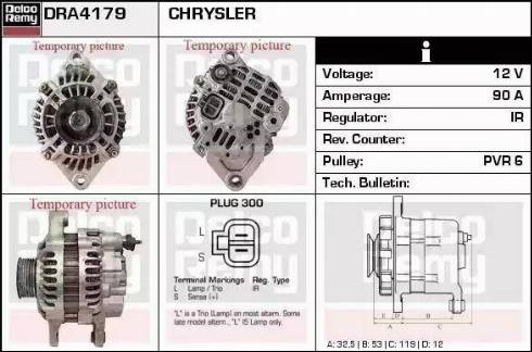 Remy DRA4179 - Ģenerators www.autospares.lv