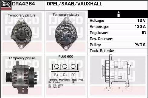 Remy DRA4264 - Ģenerators autospares.lv