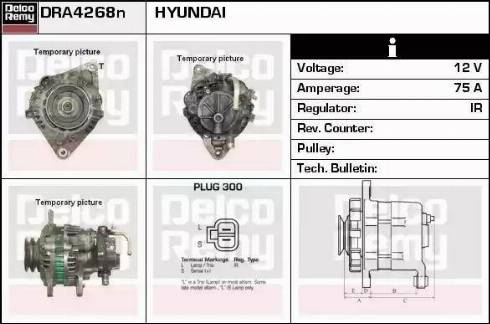 Remy DRA4268N - Ģenerators autospares.lv