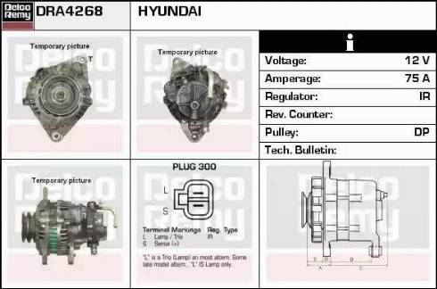 Remy DRA4268 - Alternator www.autospares.lv