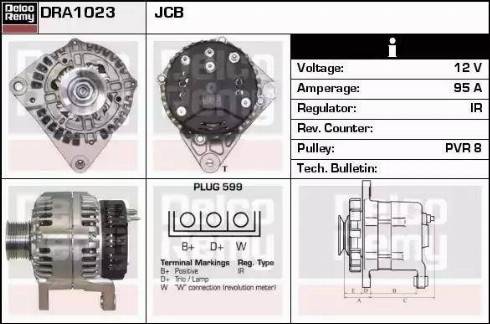 Remy DRA1023 - Ģenerators www.autospares.lv