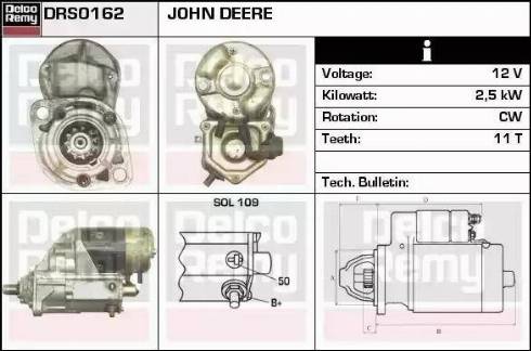 Remy DRS0162 - Starter www.autospares.lv