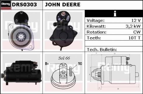 Remy DRS0303 - Starter www.autospares.lv