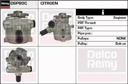 Remy DSP90C - Hydraulic Pump, steering system www.autospares.lv