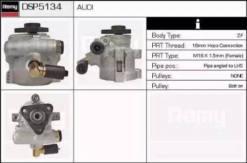 Remy DSP5134 - Hidrosūknis, Stūres iekārta www.autospares.lv