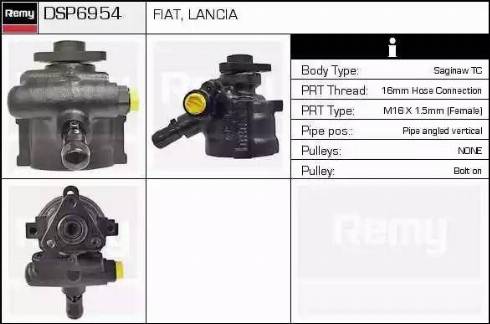 Remy DSP6954 - Hidrosūknis, Stūres iekārta www.autospares.lv