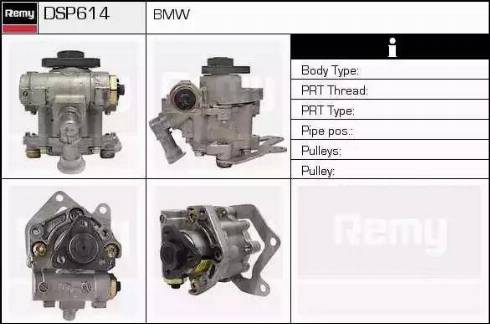 Remy DSP614 - Hidrosūknis, Stūres iekārta www.autospares.lv