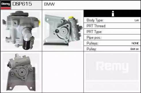 Remy DSP615 - Hidrosūknis, Stūres iekārta www.autospares.lv