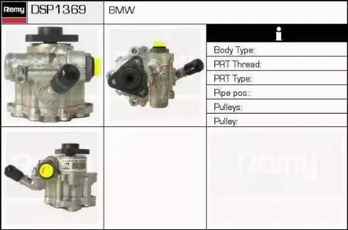 Remy DSP1369 - Hydraulic Pump, steering system www.autospares.lv