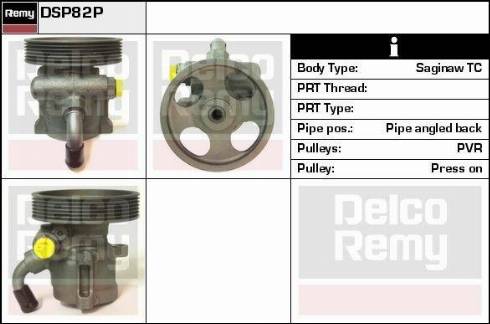 Remy DSP82P - Hidrosūknis, Stūres iekārta www.autospares.lv