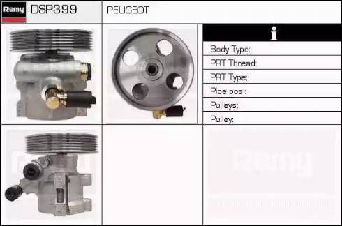 Remy DSP399 - Hydraulic Pump, steering system www.autospares.lv