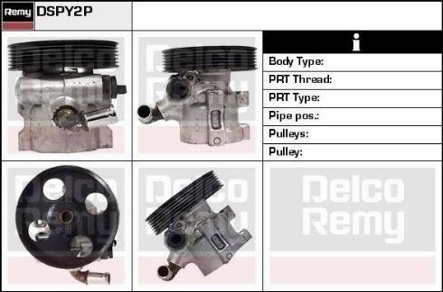 Remy DSPY2P - Hidrosūknis, Stūres iekārta www.autospares.lv