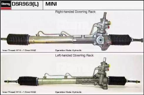 Remy DSR969L - Stūres mehānisms autospares.lv