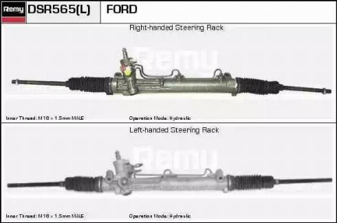 Remy DSR565L - Stūres mehānisms autospares.lv