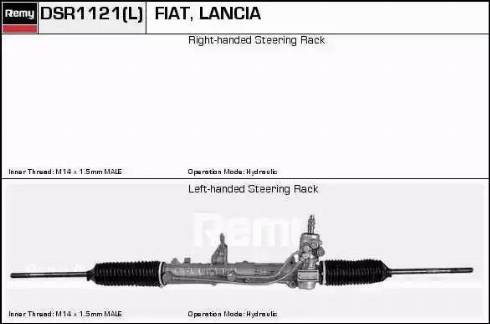 Remy DSR1121L - Stūres mehānisms autospares.lv