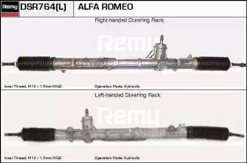 Remy DSR764L - Stūres mehānisms autospares.lv