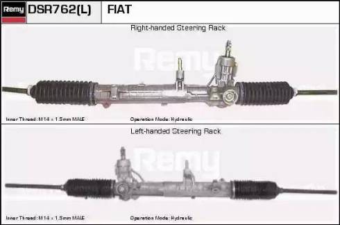 Remy DSR762L - Stūres mehānisms autospares.lv