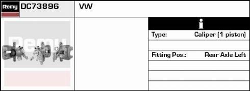 Remy RAB84907 - Bremžu suports autospares.lv