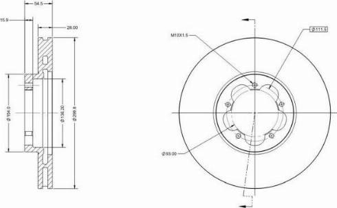 Remy RAD1410C - Bremžu diski www.autospares.lv