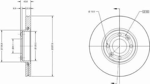 Remy RAD1428C - Bremžu diski www.autospares.lv