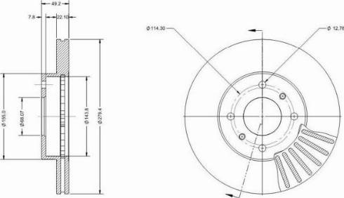 Remy RAD1479C - Bremžu diski www.autospares.lv