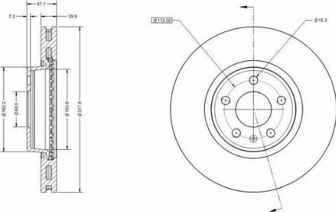 Remy RAD1596C - Bremžu diski www.autospares.lv