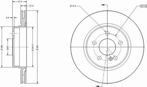 Remy RAD1541C - Bremžu diski www.autospares.lv