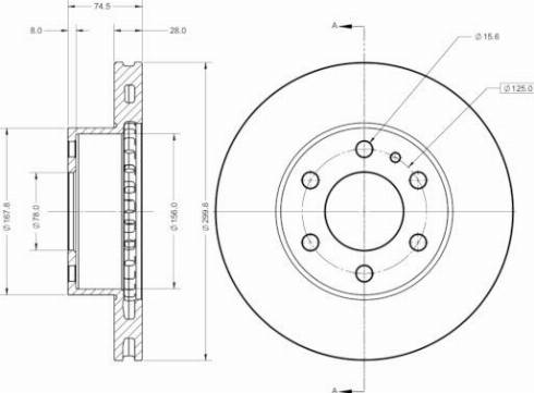 Remy RAD1520C - Bremžu diski autospares.lv