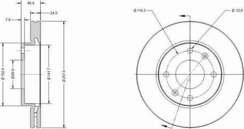 Remy RAD1630C - Bremžu diski www.autospares.lv