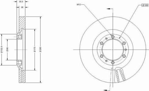 Remy RAD1671C - Bremžu diski www.autospares.lv