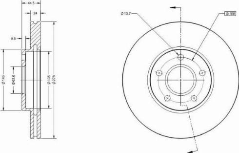 Remy RAD1672C - Bremžu diski www.autospares.lv