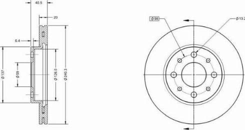 Remy RAD1041C - Bremžu diski www.autospares.lv