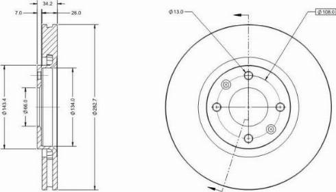 Remy RAD1004C - Bremžu diski www.autospares.lv