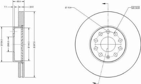 Remy RAD1002C - Bremžu diski www.autospares.lv