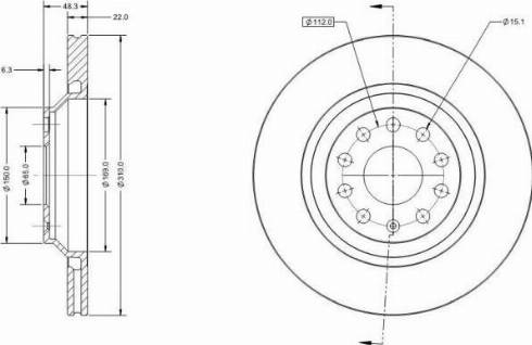 Remy RAD1015C - Bremžu diski www.autospares.lv