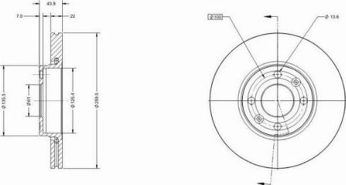 Remy RAD1018C - Bremžu diski www.autospares.lv